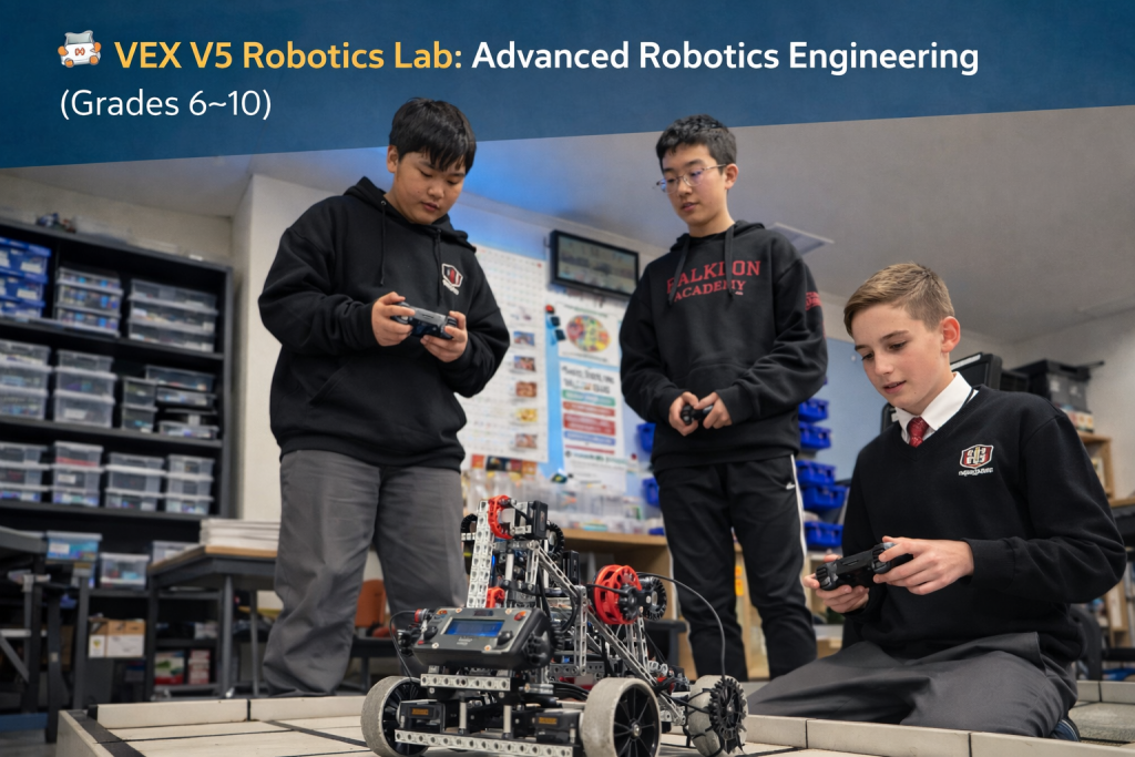 Falkon Academy VEX V5 Robotics Masters (Metal): Intermediate - Falkon ...